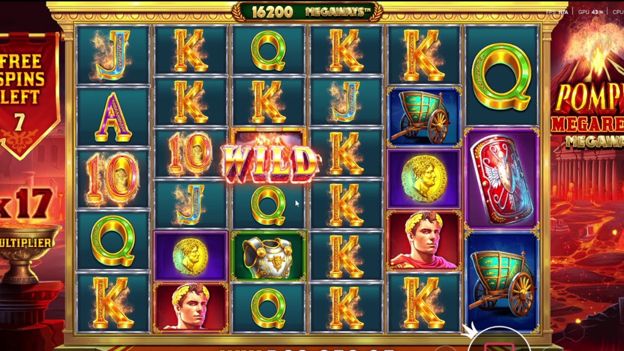 เกมสล็อต Pompeii Megareels Megaways